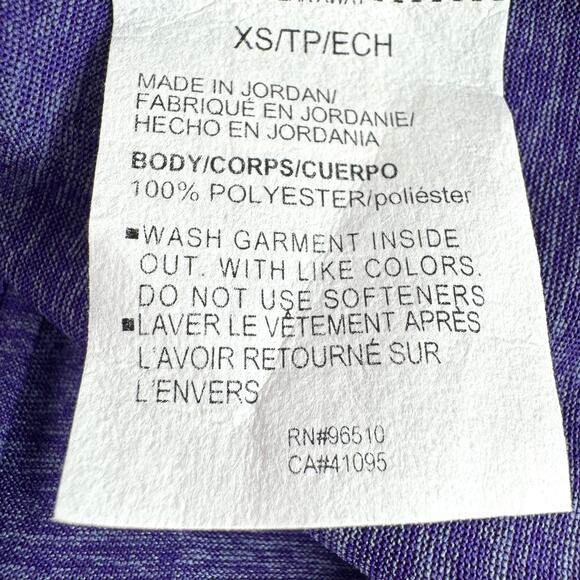 Under Armour Womens Tech Twist Hoodie Size XS Lightweight Active Purple - Picture 5 of 6